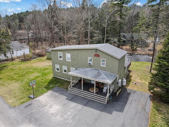 106 Silver Ln, Cresco, PA 18326 - view of front of home with a front yard
