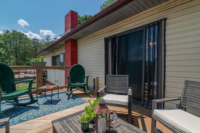 446 Dew Drop Dr, Jim Thorpe, PA 18229 - view of deck