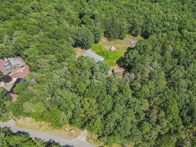 446 Dew Drop Dr, Jim Thorpe, PA 18229 - aerial overview of property's location featuring a heavily wooded area