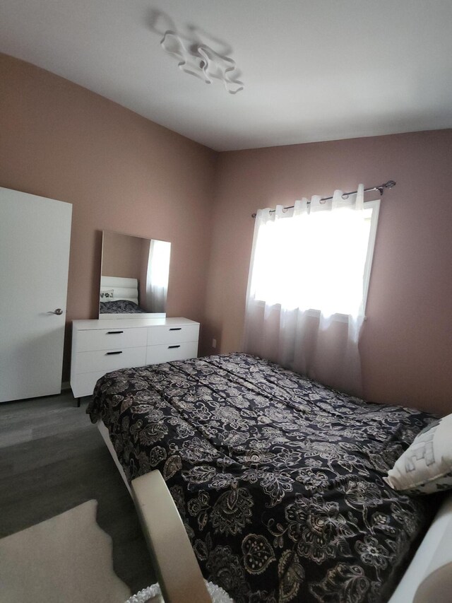 419 Quaker Ct, Pocono Lake, PA 18347 - bedroom featuring dark wood-style floors