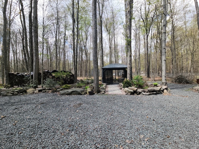 419 Quaker Ct, Pocono Lake, PA 18347 - view of front of property with a gazebo