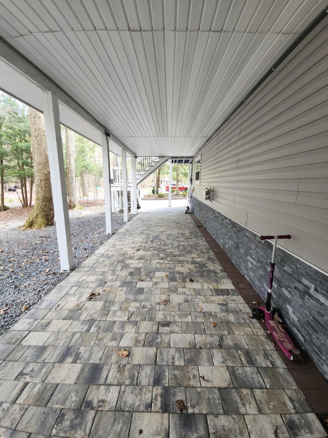 419 Quaker Ct, Pocono Lake, PA 18347 - view of patio / terrace