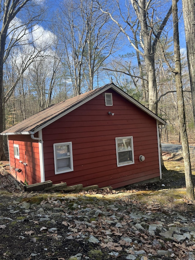 view of side of home