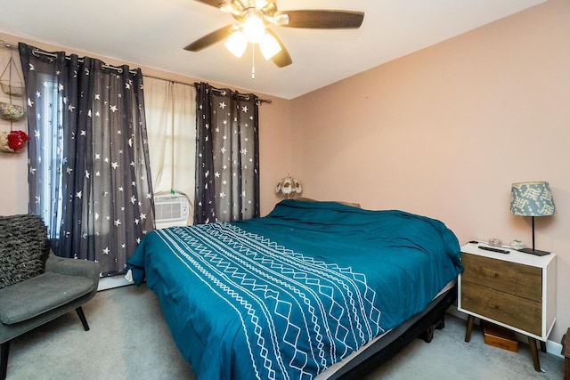 79 Stedman Ave, Lehighton, PA 18235 - bedroom featuring carpet flooring, cooling unit, and a ceiling fan