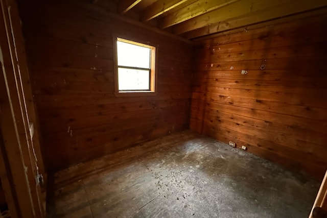 9416 Juniper Dr, Tobyhanna, PA 18466 - basement with wood walls