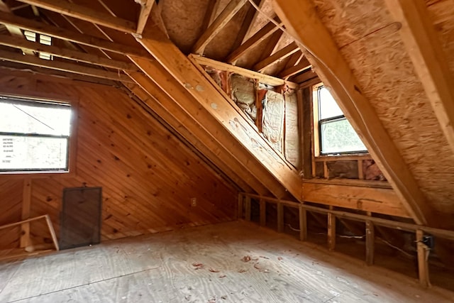 9416 Juniper Dr, Tobyhanna, PA 18466 - unfinished attic featuring healthy amount of natural light