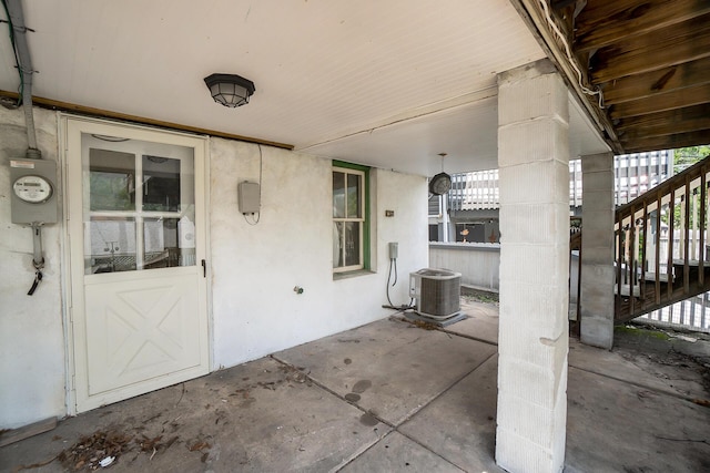 312 Columbia Ave, Palmerton, PA 18071 - view of patio / terrace with stairs