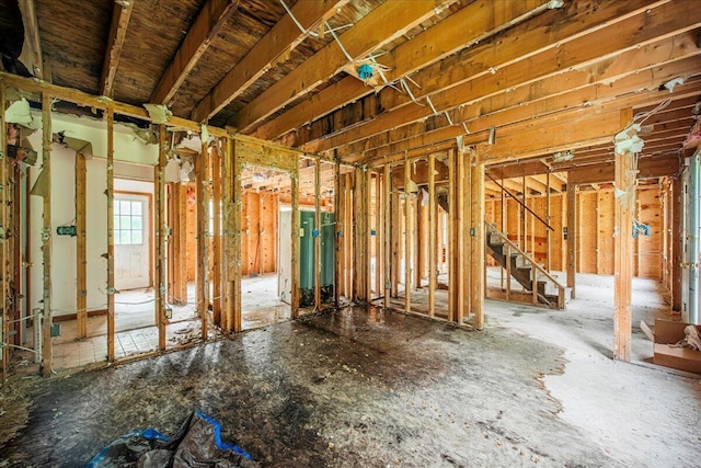 188 Cress Dr, Saylorsburg, PA 18353 - miscellaneous room with stairs