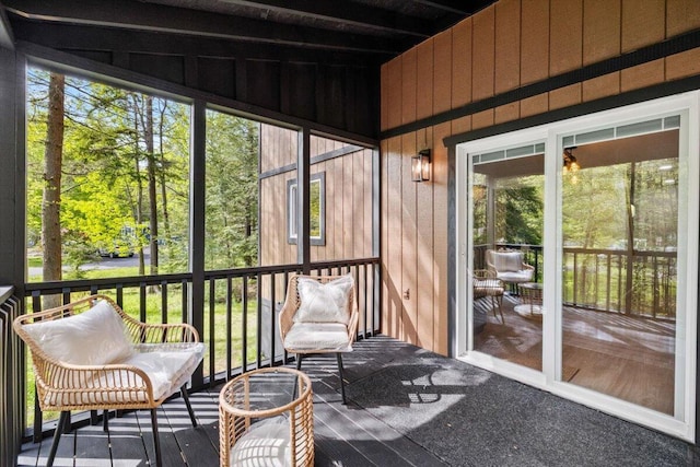 483 Alter Ave, Pocono Summit, PA 18346 - view of sunroom / solarium