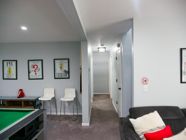 5109 Hickory Ln, East Stroudsburg, PA 18302 - playroom with carpet floors and baseboards