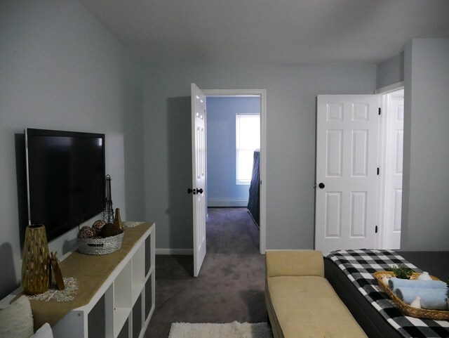 5109 Hickory Ln, East Stroudsburg, PA 18302 - living area with baseboards and carpet