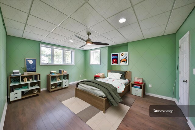 205 Osprey Way E, Stroudsburg, PA 18302 - bedroom featuring ceiling fan and baseboards