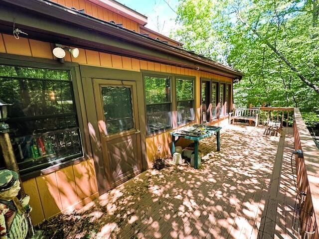 326 Somerset Dr, East Stroudsburg, PA 18301 - view of deck