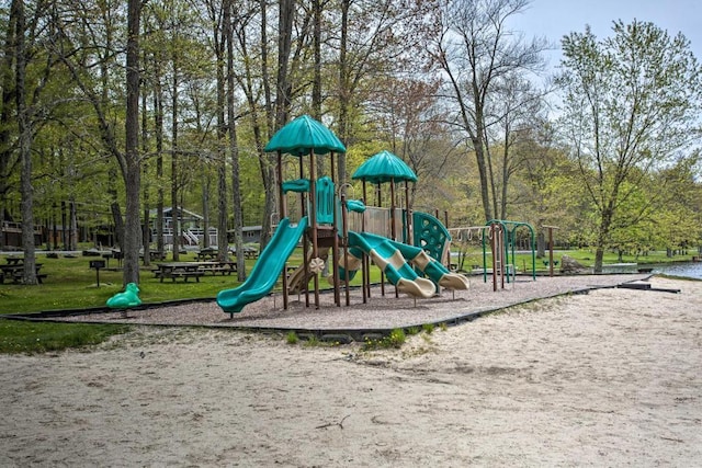 1553 Locust Ln, Pocono Lake, PA 18347 - community jungle gym featuring view of scattered trees