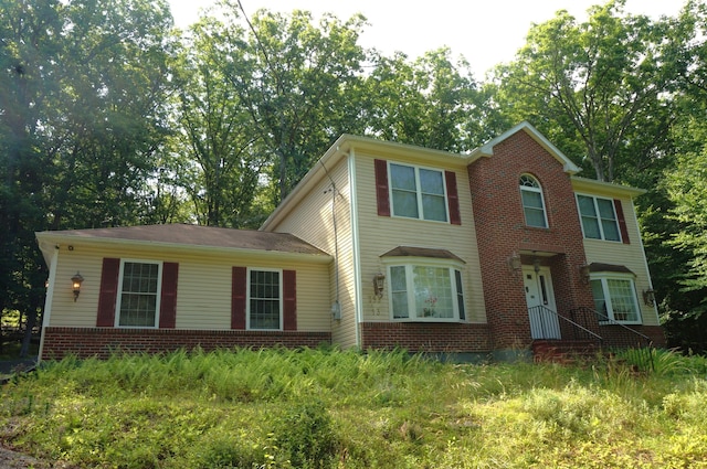 6251 Decker Rd, Bushkill, PA 18324 - view of front of property with brick siding