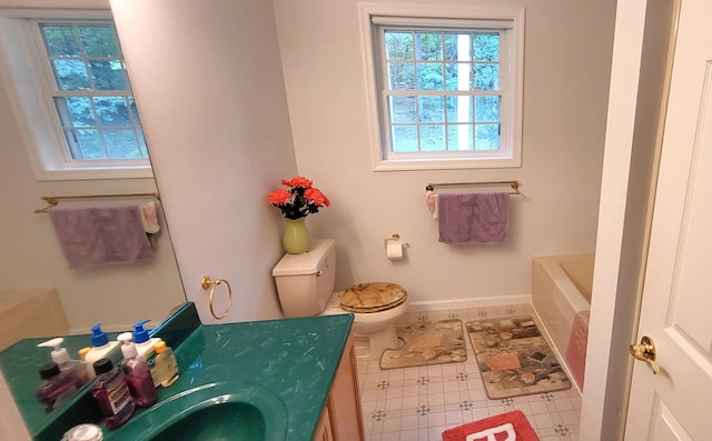 6251 Decker Rd, Bushkill, PA 18324 - full bathroom with a bathtub and vanity