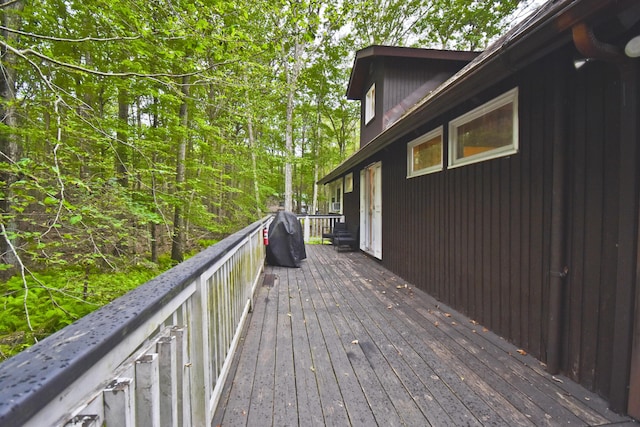 1046 Maple Dr, Pocono Lake, PA 18347 - view of deck