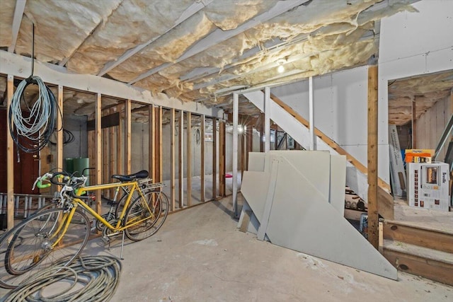 1232 Redwood Ter, Pocono Pines, PA 18350 - view of unfinished below grade area