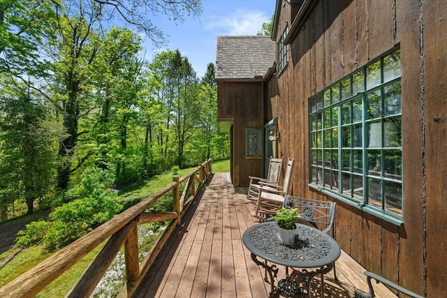 view of deck