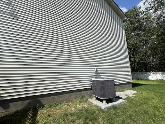 1209 Fern Dr, Pocono Summit, PA 18346 - view of property exterior with a central air condition unit