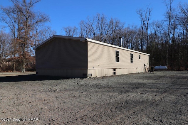 view of side of property