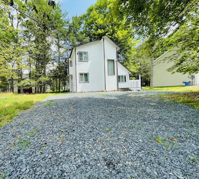 8540 Hillcrest Dr, Tobyhanna, PA 18466 - view of home's exterior