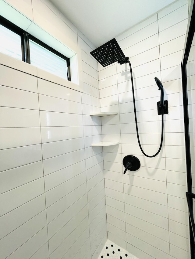 8540 Hillcrest Dr, Tobyhanna, PA 18466 - bathroom featuring a stall shower