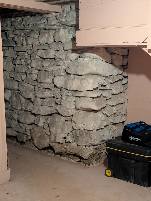 1105 Rte 390, Cresco, PA 18326 - basement view of concrete floors