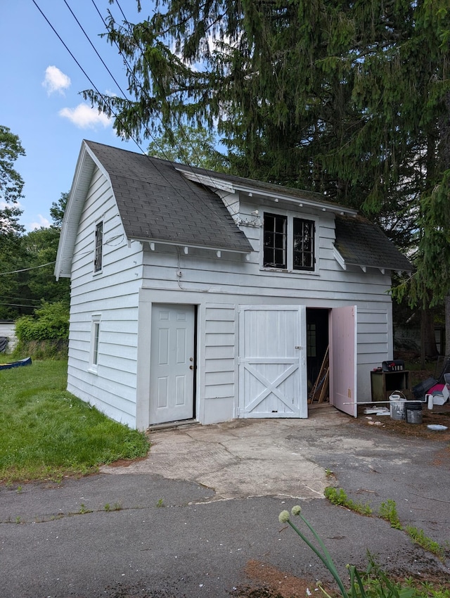 1105 Rte 390, Cresco, PA 18326 - view of detached garage