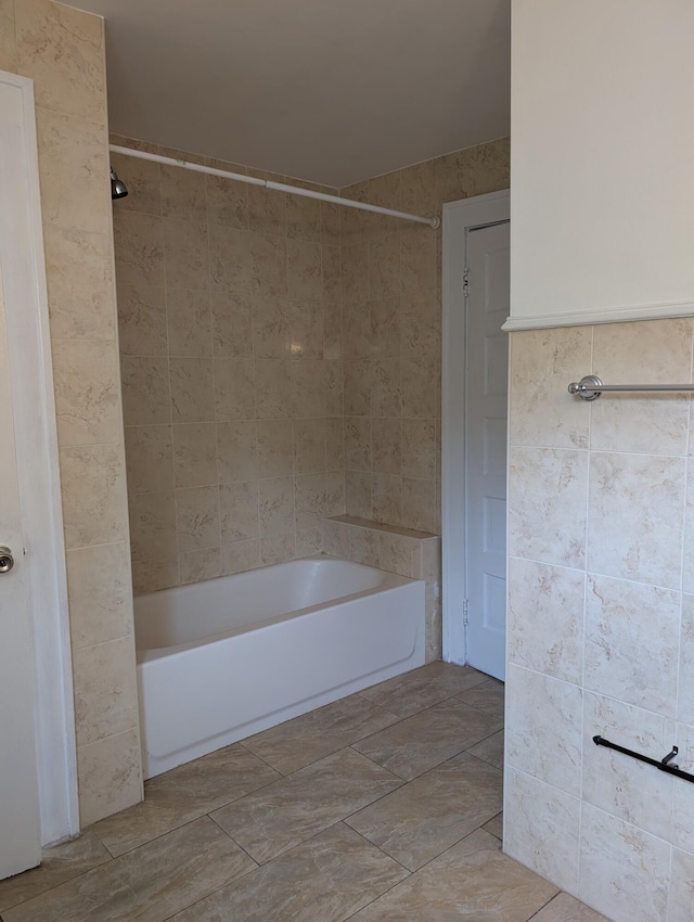 1105 Rte 390, Cresco, PA 18326 - full bath featuring shower / tub combination and tile walls