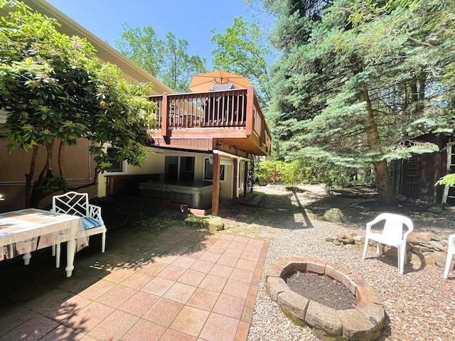 25 Cobblewood Dr, Mount Pocono, PA 18344 - view of patio / terrace