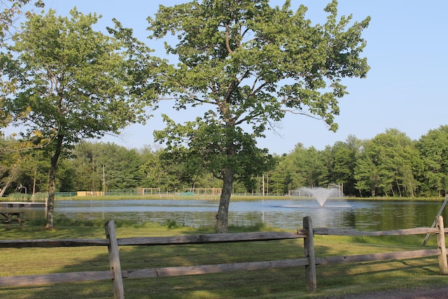 exterior space with fence