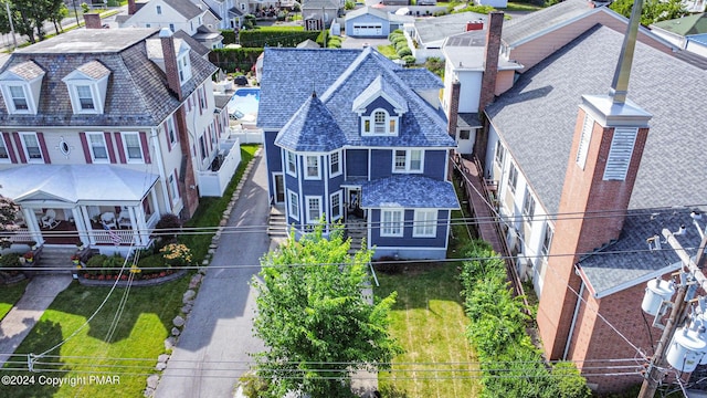 1220 Wyoming Ave, Forty Fort, PA 18704 - drone / aerial view with a residential view