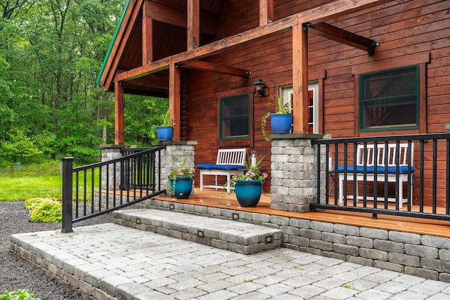 65 Poho Cir, Lehighton, PA 18235 - view of covered porch