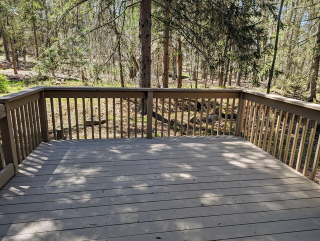 42 Wildflower Cir, Gouldsboro, PA 18424 - view of wooden deck