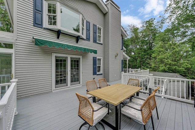 14 Ace Ln, East Stroudsburg, PA 18301 - deck with outdoor dining space