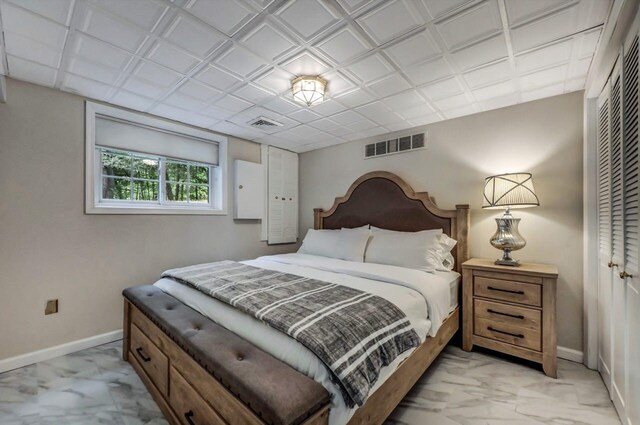 14 Ace Ln, East Stroudsburg, PA 18301 - bedroom featuring light marble finish floors and baseboards