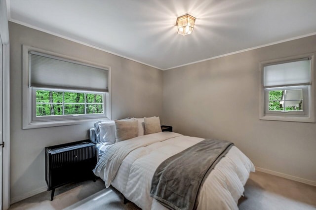 14 Ace Ln, East Stroudsburg, PA 18301 - carpeted bedroom with baseboards and crown molding