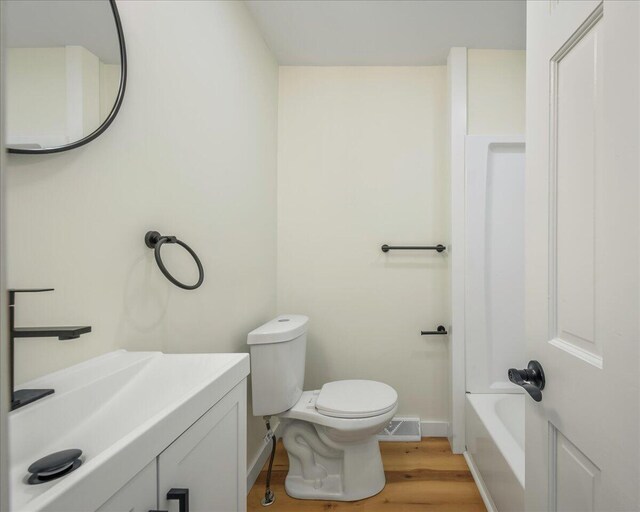 428 Shook Ave, Stroudsburg, PA 18360 - bathroom with wood finished floors and vanity