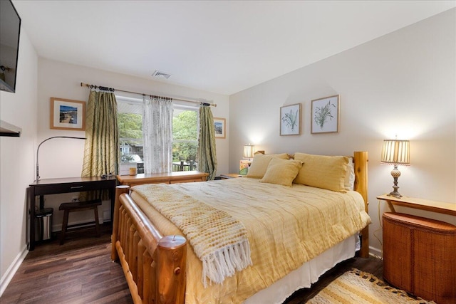 71 Pope Ln, Albrightsville, PA 18210 - bedroom featuring dark wood finished floors and baseboards