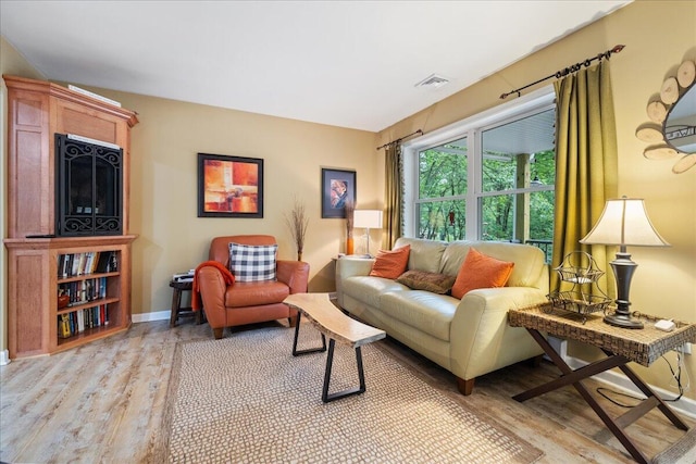 71 Pope Ln, Albrightsville, PA 18210 - living room featuring light wood finished floors