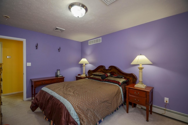 1214 Shadblow Rd, Pocono Summit, PA 18346 - bedroom featuring light colored carpet and a baseboard radiator