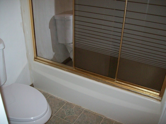 2112 Yorkshire Ct, Bushkill, PA 18324 - full bathroom with tile patterned floors and combined bath / shower with glass door