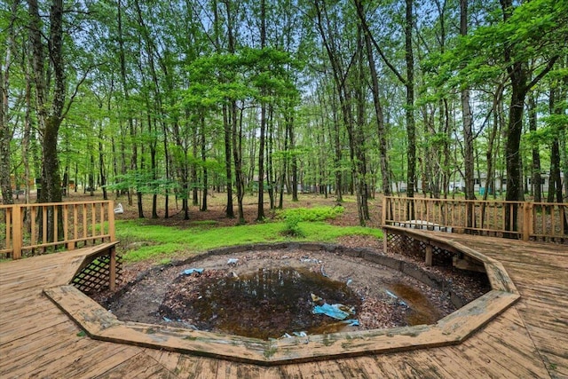130 Deer Trail Dr, Saylorsburg, PA 18353 - view of yard with a wooden deck