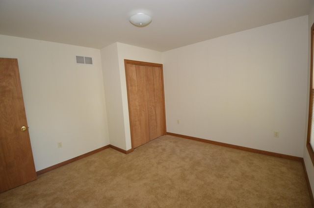 141 Fergus Way, Tobyhanna, PA 18466 - unfurnished bedroom with light carpet and a closet