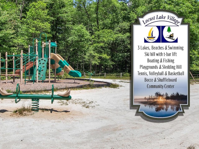 235 White Pine Ln, Pocono Lake, PA 18347 - view of community jungle gym