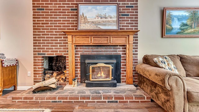 235 White Pine Ln, Pocono Lake, PA 18347 - detailed view of a fireplace