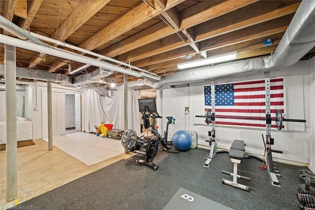 948 Kenleigh Cir, Winston-Salem, NC 27106 - view of exercise area