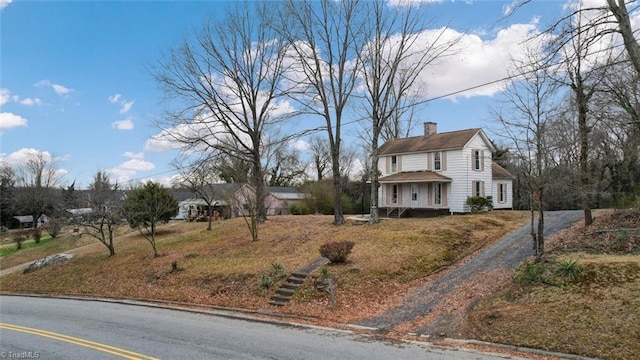 view of front of house featuring a porch