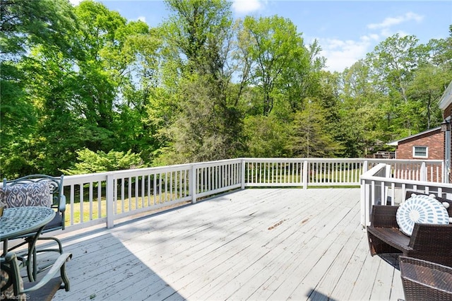 view of deck